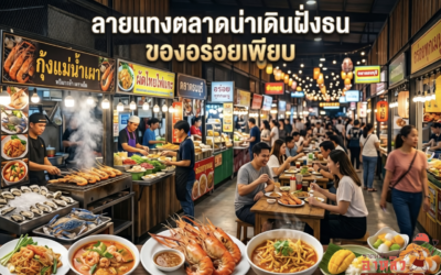 ลายแทงตลาดน่าเดินฝั่งธน เที่ยงหรือเย็นของกินเพียบ!
